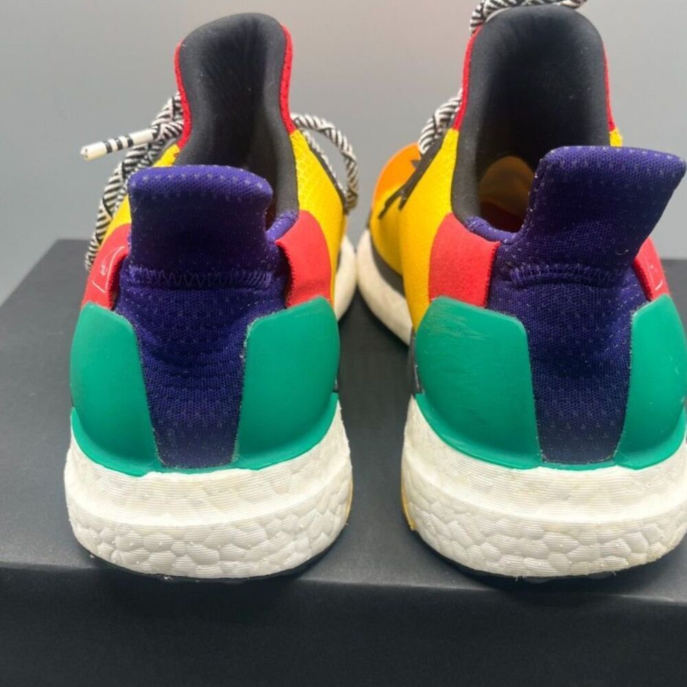 ADIDAS ATHLETIC SHOES Solar Hu Glide ST WOMEN Size 7.5 US PRIMARY COLORS ORANGE - Picture 6 of 15